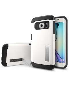 Чехол Spigen для Galaxy S6 Edge - Slim Armor - Белый - SGP11424