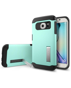 Чехол Spigen для Galaxy S6 Edge - Slim Armor - Мятный - SGP11425