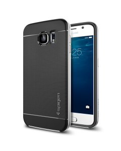 Чехол Spigen для Galaxy S6 - Neo Hybrid - Серебристый - SGP11320