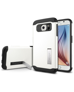 Чехол Spigen для Galaxy S6 - Slim Armor - Белый - SGP11326