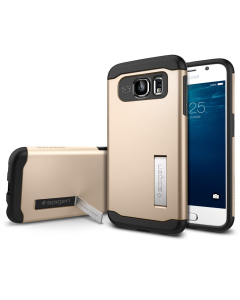 Чехол Spigen для Galaxy S6 - Slim Armor - Шампань - SGP11329