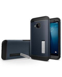 Чехол Spigen для HTC One M9 - Slim Armor - Синевато-серый - SGP11387