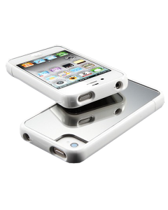 Чехол Spigen для iPhone 4s / 4 - Linear Mirror - Белый - SGP09088