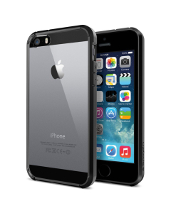 Чехол Spigen для iPhone SE / 5s / 5 - Ultra Hybrid - Черный - SGP10517