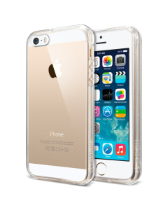 Чехол Spigen для iPhone SE / 5s / 5 - Ultra Hybrid - Прозрачный - SGP10639