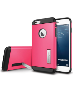 Чехол Spigen для iPhone 6s Plus / 6 Plus - Slim Armor - Ярко-розовый - SGP10908