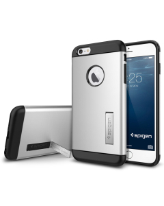 Чехол Spigen для iPhone 6s Plus / 6 Plus - Slim Armor - Серебристый - SGP10904