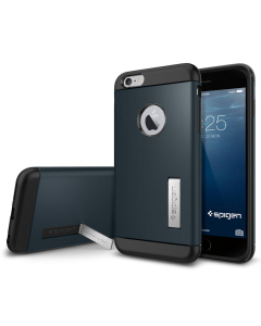 Чехол Spigen для iPhone 6s Plus / 6 Plus - Slim Armor - Синевато-серый - SGP10901