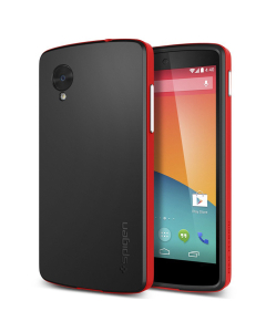 Чехол Spigen для Nexus 5 - Neo Hybrid - Красный - SGP10786