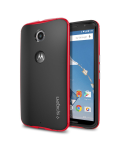 Чехол Spigen для Nexus 6 - Neo Hybrid - Красный - SGP11240