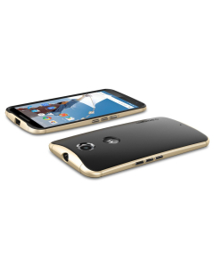 Чехол Spigen для Nexus 6 - Neo Hybrid - Шампань - SGP11242