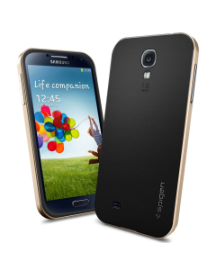 Чехол Spigen для Samsung Galaxy S4 - Neo Hybrid - Золотой - SGP10619