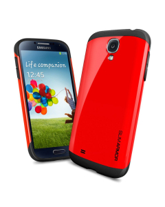 Чехол Spigen для Samsung Galaxy S4 - Slim Armor - Красный - SGP10207