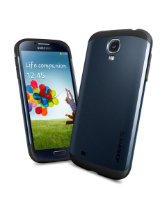 Чехол Spigen для Samsung Galaxy S4 - Slim Armor - Синевато-серый - SGP10206