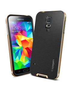 Чехол Spigen для Samsung Galaxy S5 - Neo Hybrid - Золотой - SGP10773