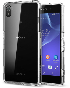 Чехол Spigen для Sony Xperia Z2 - Ultra Hybrid - Кристально-прозрачный - SGP10833