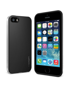 Чехол Spigen для iPhone SE / 5s / 5 - Neo Hybrid - Серебристый - SGP10361