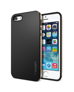 Чехол Spigen для iPhone SE / 5s / 5 - Neo Hybrid - Шампань - SGP10582