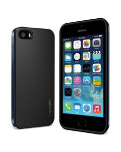 Чехол Spigen для iPhone SE / 5s / 5 - Neo Hybrid - Синевато-серый - SGP10360