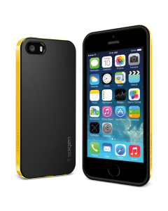 Чехол Spigen для iPhone SE / 5s / 5 - Neo Hybrid - Желтый - SGP10364
