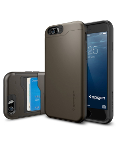 Чехол-трансформер Spigen для iPhone 6s / 6 - Slim Armor CS - Темно-серый - SGP10964