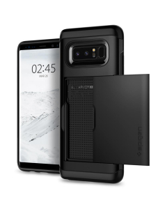 Чехол-визитница Spigen для Galaxy Note 8 - Slim Armor CS - Черный - 587CS22070
