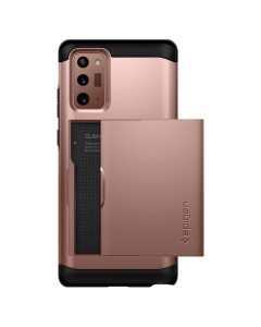 Чехол-визитница Spigen для Galaxy Note 20 - Slim Armor CS - Бронзовый - ACS01583