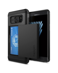Чехол-визитница Spigen для Galaxy Note 7 - Slim Armor CS - Черный - 562CS20563
