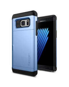 Чехол-визитница Spigen для Galaxy Note 7 - Slim Armor CS - Голубой - 562CS20798