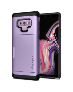 Чехол-визитница Spigen для Galaxy Note 9 - Slim Armor CS - Сиреневый - 599CS24625