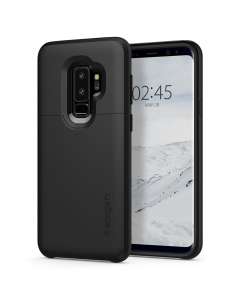 Чехол-визитница Spigen для Galaxy S9 Plus - Slim Armor CS - Черный - 593CS22950