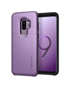 Чехол-визитница Spigen для Galaxy S9 Plus - Slim Armor CS - Сиреневый - 593CS22952