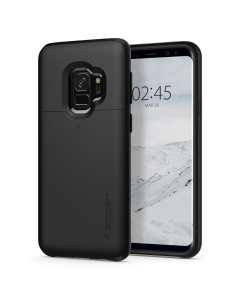 Чехол-визитница Spigen для Galaxy S9 - Slim Armor CS - Черный - 592CS22863