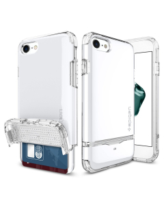 Чехол-визитница Spigen для iPhone SE (2022/2020)/8/7 - Flip Armor - Белый - 042CS21042