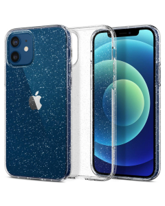 Чехол Spigen для iPhone 12 / iPhone 12 Pro - Liquid Crystal Glitter - Прозрачный кварц - ACS01698