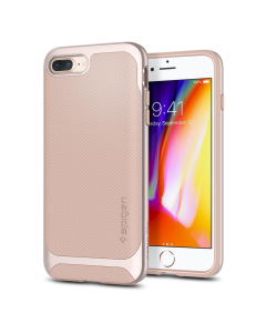 Чехол Spigen для iPhone 7 Plus / 8 Plus - Neo Hybrid Herringbone - Светло-розовый - 055CS22232
