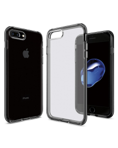 Прозрачный чехол Spigen для iPhone 7 Plus / 8 Plus - Neo Hybrid Crystal - Черный Оникс - 043CS20847