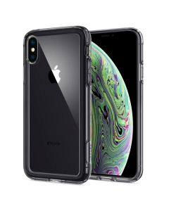 Защитный чехол Spigen для iPhone X / XS - Slim Armor Crystal - Прозрачный-космо - 063CS24523