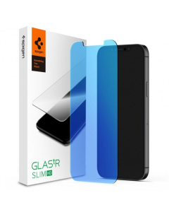 Защитное стекло Spigen для iPhone 12 Mini - Glas.tR Antiblue HD - Прозрачный - 1 шт - AGL01536