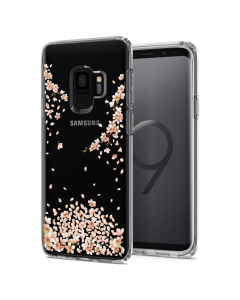 Чехол-капсула Spigen для Galaxy S9 - Liquid Crystal Blossom - Кристально-прозрачный - 592CS22827