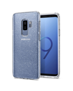 Чехол-капсула Spigen для Galaxy S9 Plus - Liquid Crystal Glitter - Прозрачный кварц - 593CS22918