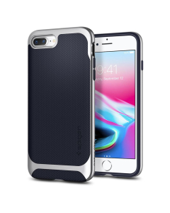 Чехол Spigen для iPhone 7 Plus / 8 Plus - Neo Hybrid Herringbone - Серебристый - 055CS22229