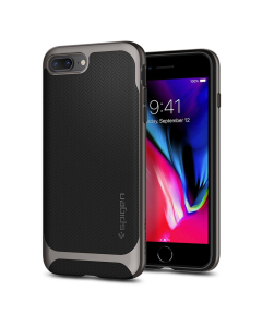 Чехол Spigen для iPhone 7 Plus / 8 Plus - Neo Hybrid Herringbone - Темно-серый - 055CS22227