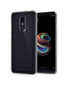 Чехол-накладка Spigen для Redmi 5 Plus - Thin Fit Crystal - Кристально-прозрачный - S10CS23349