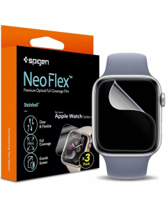Защитная пленка Spigen для Apple Watch 6 / 5 / 4 (44 мм) - Neo Flex - Прозрачный - 3 шт - 062FL25574