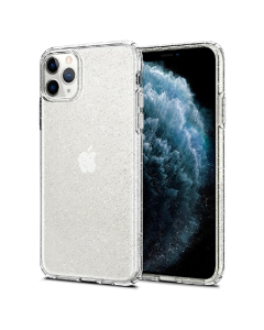 Чехол-капсула Spigen для iPhone 11 Pro Max - Liquid Crystal Glitter - Прозрачный кварц - 075CS27131