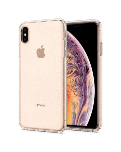 Чехол-капсула Spigen для iPhone XS Max - Liquid Crystal Glitter - Прозрачный кварц - 065CS25123