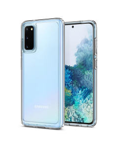 Гибридный чехол Spigen для Galaxy S20 - Ultra Hybrid - Кристально-прозрачный - ACS00792