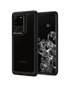 Гибридный чехол Spigen для Galaxy S20 Ultra - Ultra Hybrid - Матово-черный - ACS00714