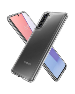 Гибридный чехол Spigen для Galaxy S21 - Ultra Hybrid - Кристально прозрачный - ACS02423